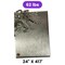 Bright Aluminum Embossed Metallic Wrapping Paper 24" x 417" Roll